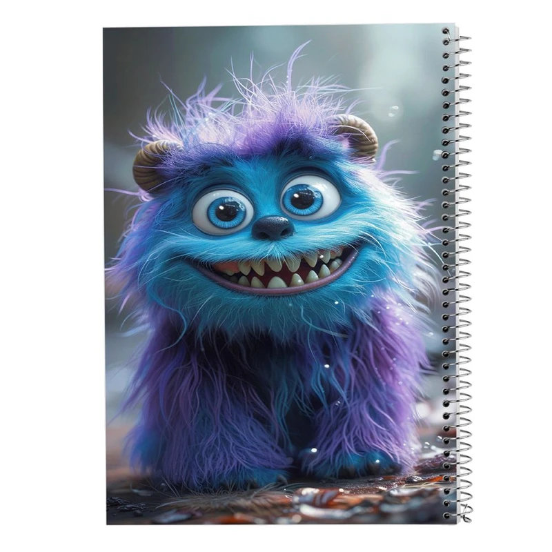 دفتر نقاشی 50 برگ مدوپد مدل هیولای فانتزی کد DF16755