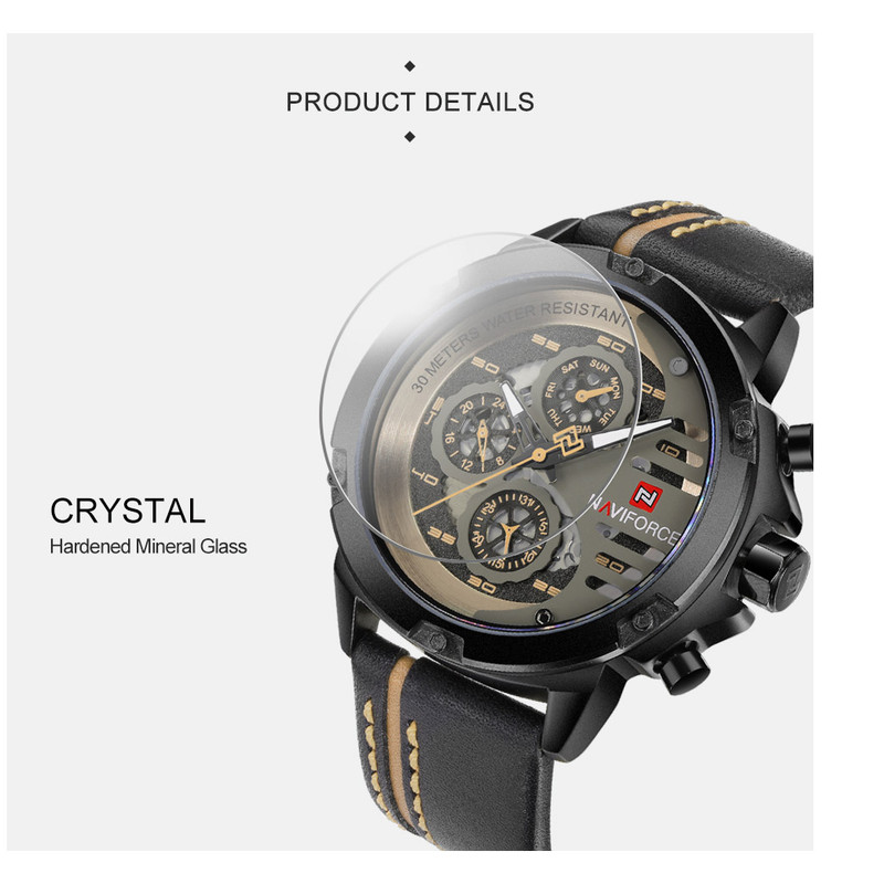 ساعت مچی عقربهای مردانه نیوی فورس مدل 91-10 کد 02 ساعت مچی عقربهای مردانه نیوی فورس مدل 91-10 کد 02