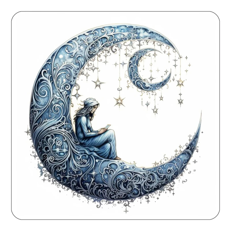 مگنت کاکتی طرح ماه و ستاره مدل mp52585