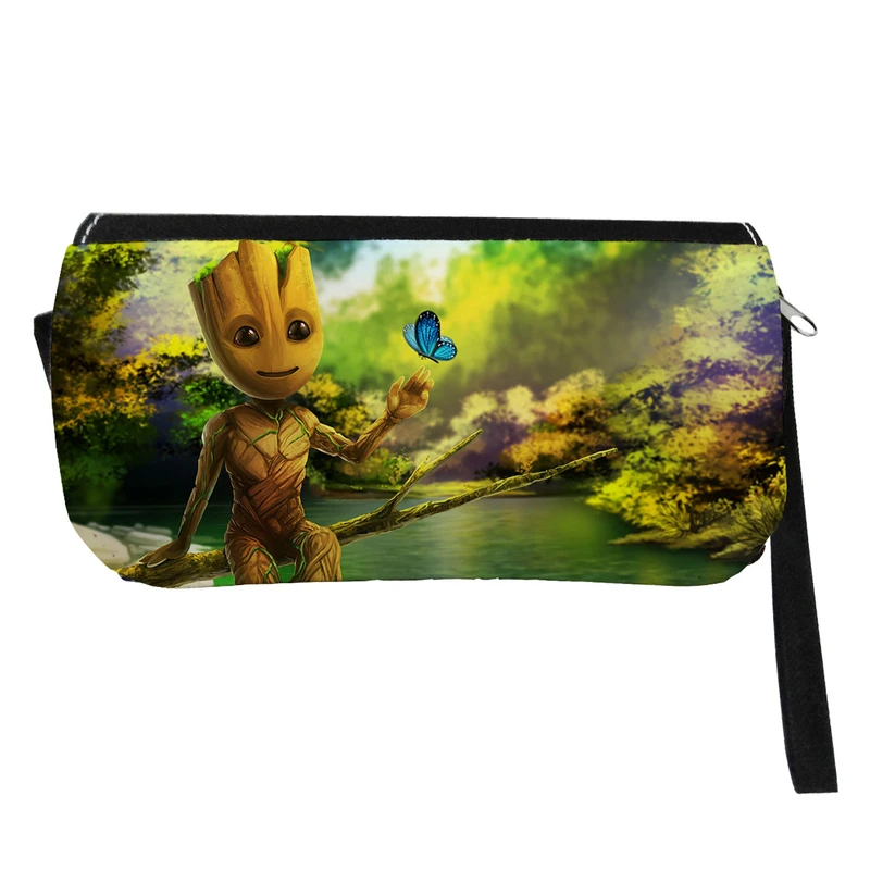 جامدادی مدل دوزیپ طرح بیبی گروت کد NI1258