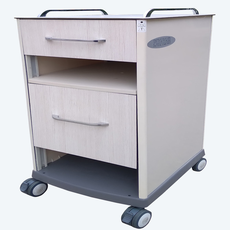 کمد کنار تخت بیمارستانی پیاوار مدل L400