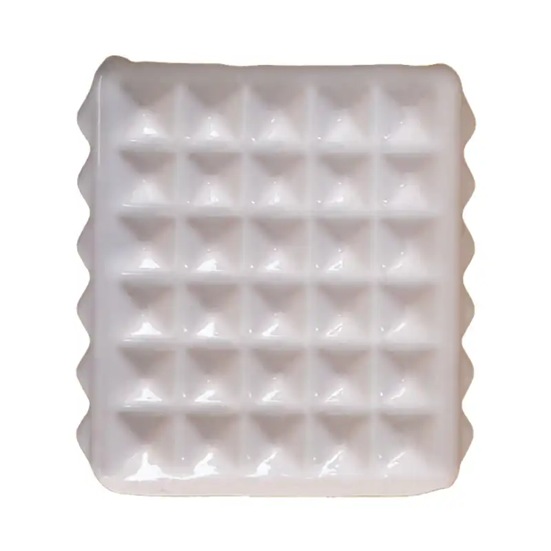 گلدان سرامیکی مدل الماسی مکعب کد VAS-S