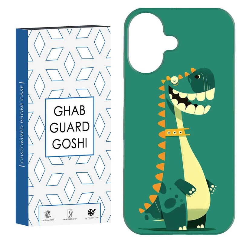 کاور قاب گارد گوشی طرح دایناسور کد Dimo-570 مناسب برای گوشی اپل Iphone 16     