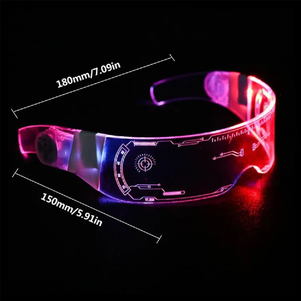 عینک مهمانی مدل 7رنگ چشمک زن کد 007LN18