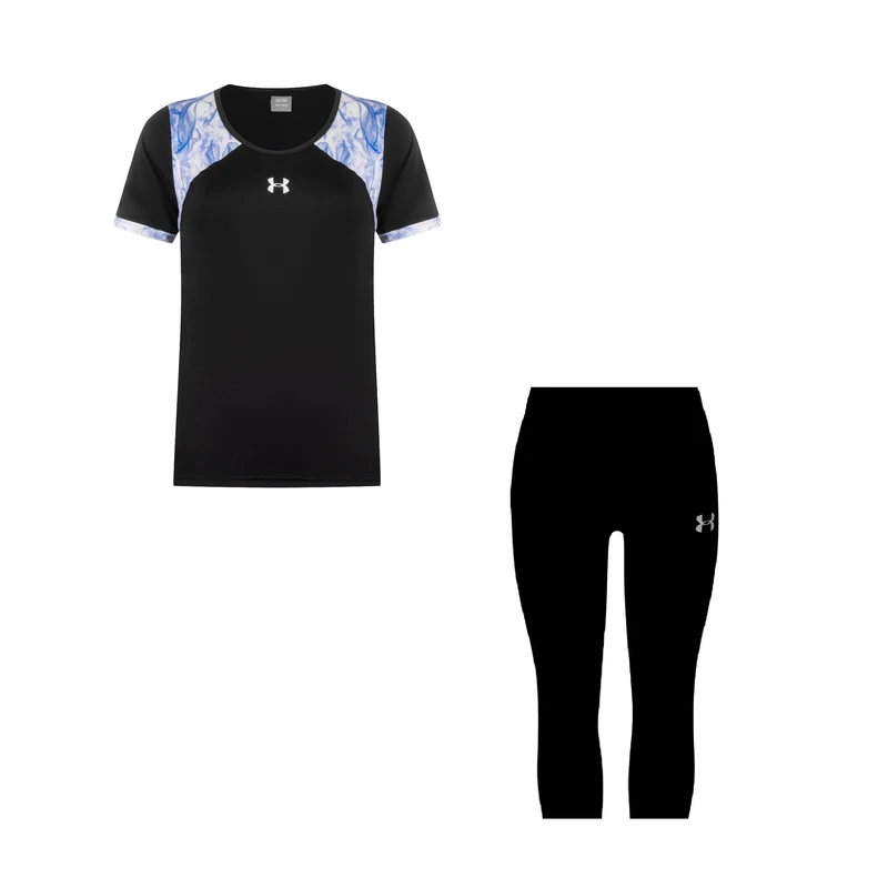 ست تی‌شرت و شلوارک ورزشی زنانه مدل 7202-3101