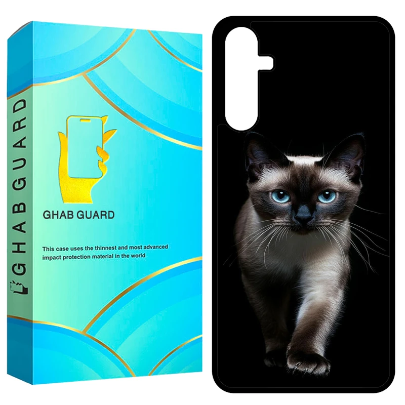 کاور قاب گارد طرح گربه مدل GCHPA24 مناسب برای گوشی موبایل سامسونگ Galaxy A24 4G