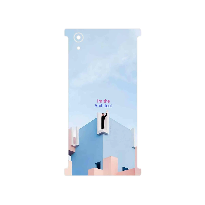 برچسب پوششی ماهوت مدل Architecture مناسب برای گوشی موبایل سونی Xperia XA1 Plus