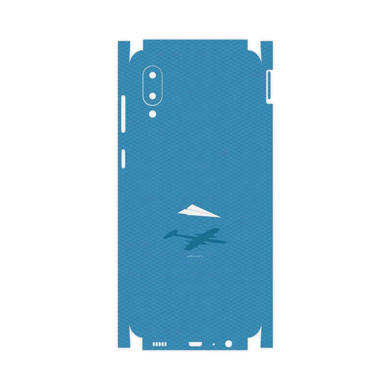 برچسب پوششی ماهوت مدل Minimal Paper Airplane-FullSkin مناسب برای گوشی موبایل سامسونگ Galaxy M02