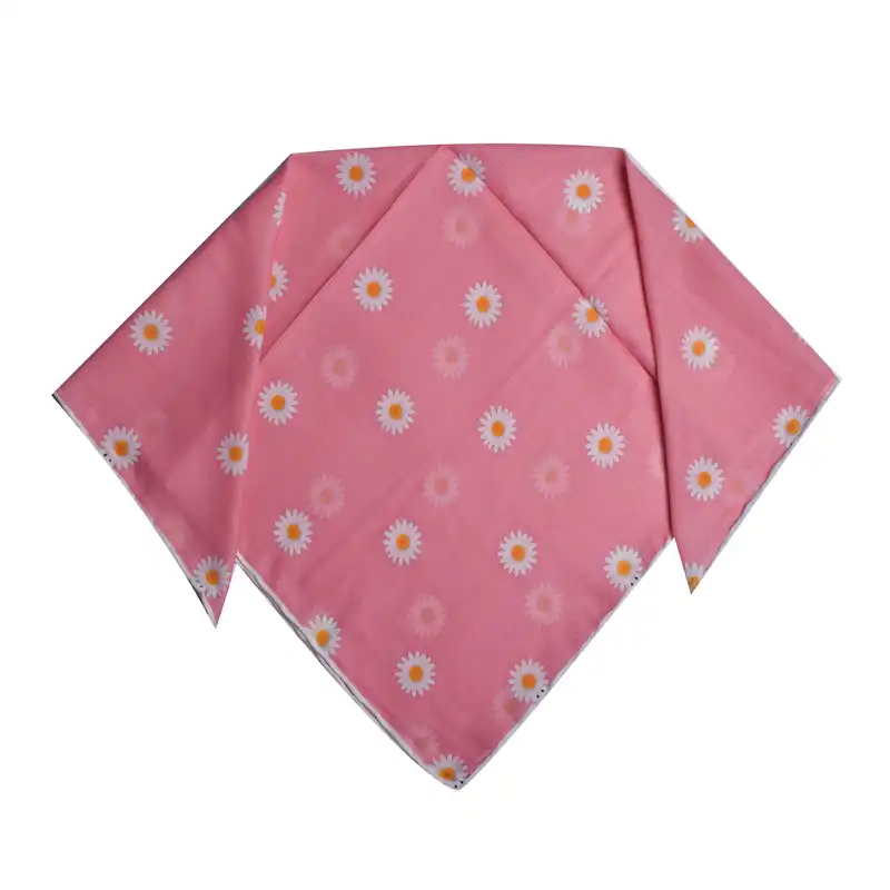 روسری زنانه مدل مینی طرح بابونه