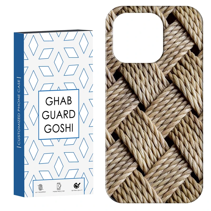 کاور قاب گارد گوشی طرح بافت  کد Dimo-648 مناسب برای گوشی موبایل اپل IPHONE 15 PRO MAX   