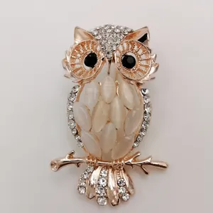 گل سینه زنانه طرح جغد کد rst061