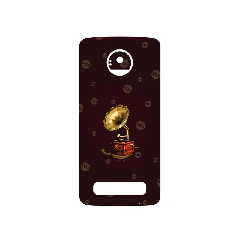 برچسب پوششی ماهوت مدل Gramophone Nostalgia مناسب برای گوشی موبایل موتورولا Moto Z