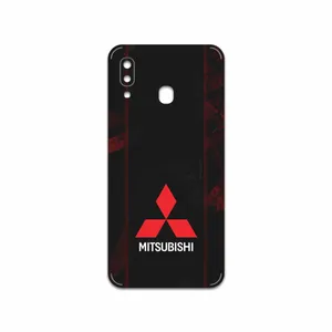 MAHOOT Mitsubishi Motor Cover Sticker for Samsung Galaxy A20