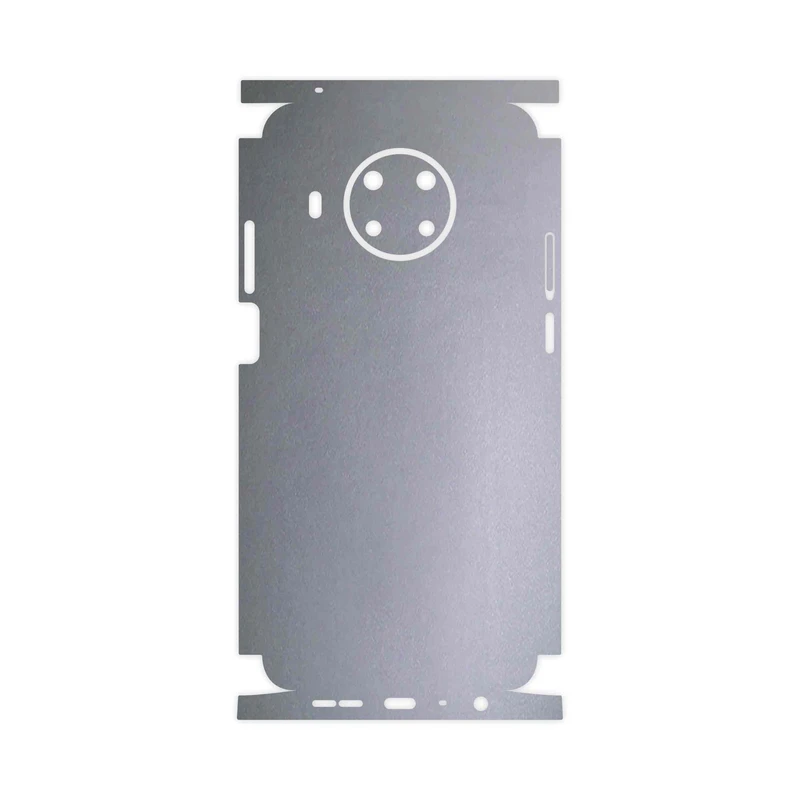 برچسب پوششی ماهوت مدل Matte-Silver-FullSkin مناسب برای گوشی موبایل نوکیا X20