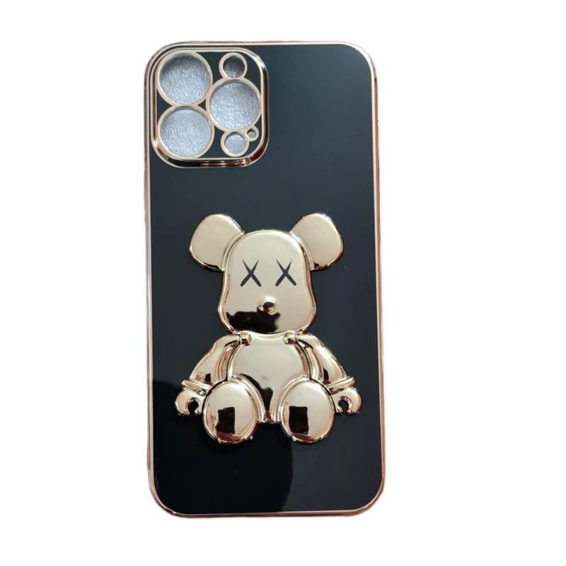 کاور مدل 3D طرح خرس کد 133 مناسب برای گوشی موبایل اپل iPhone 13 Pro Max