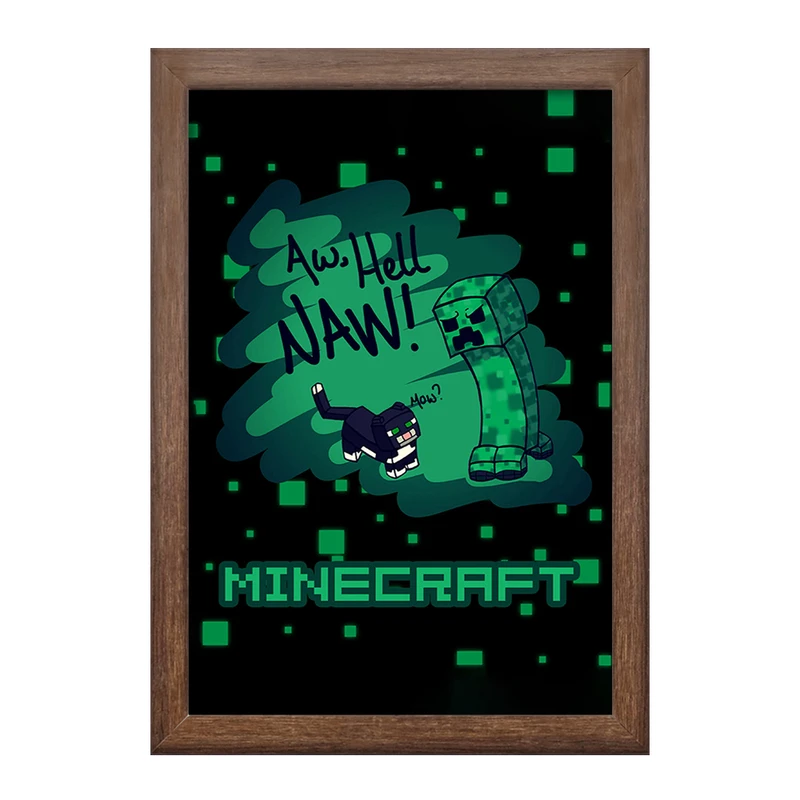 تابلو خندالو طرح بازی ماینکرافت (Minecraft) کد 37008