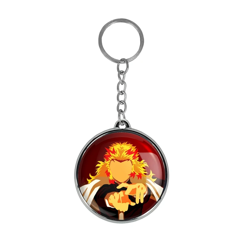 جاکلیدی خندالو طرح کیوجورو رنگوکو انیمه شیطان کش مدل دوطرفه کد 2703427035