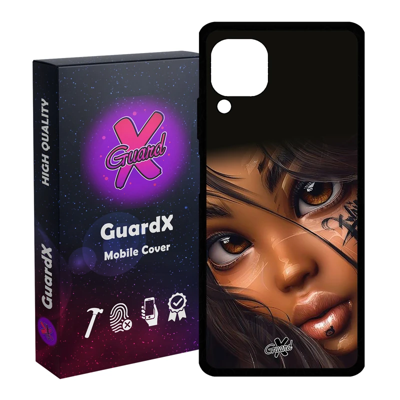 کاور گارد ایکس طرح دختر مدل Glass10365 مناسب برای گوشی موبایل هوآوی Nova 7i / Nova 6 SE / P40 Lite