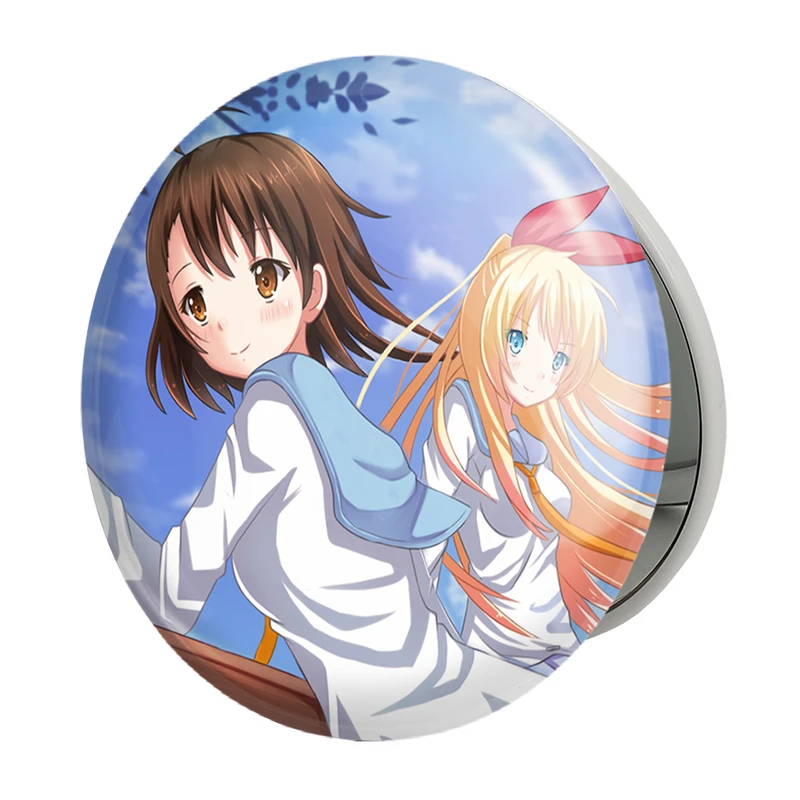 آینه جیبی خندالو طرح اونودرا انیمه عشق دروغین مدل تاشو کد 17168 