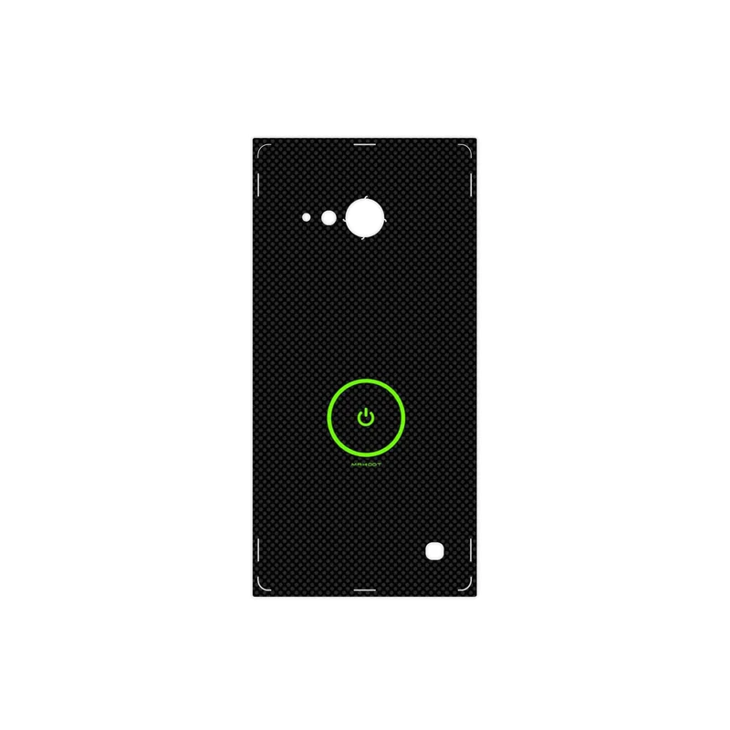 برچسب پوششی ماهوت مدل Minimal Power Button مناسب برای گوشی موبایل نوکیا Lumia 730