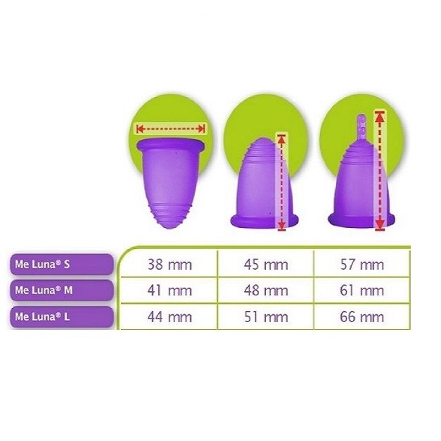 کاپ قاعدگی ملونا مدل ساقه ای سایز 2 -  - 2