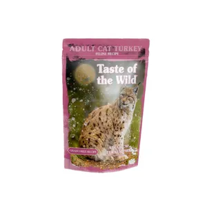 پوچ گربه بالغ تیست آف ویلد مدل Turkey Sterilised Cats Pate طعم بوقلمون وزن ۸۵ گرم