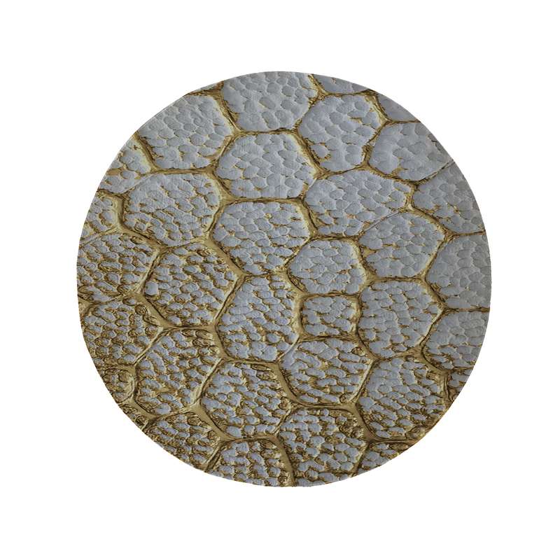 پادری مدل دایره طرح کلاسیک کد 8776 سایز 90 × 90 سانتی متر