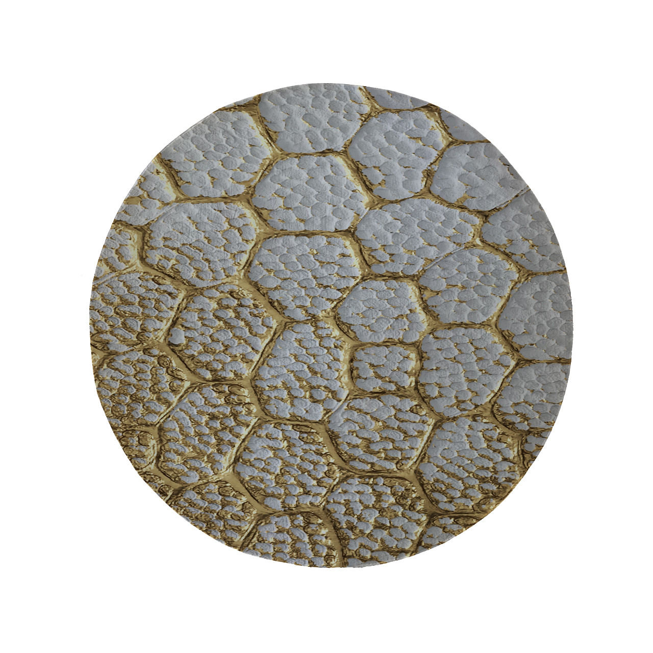 پادری مدل دایره طرح کلاسیک کد 8776 سایز 90 × 90 سانتی متر