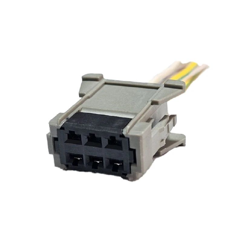 سوکت 6 فیش مقاومت بخاری کد bbz-097 مناسب برای پژو 206