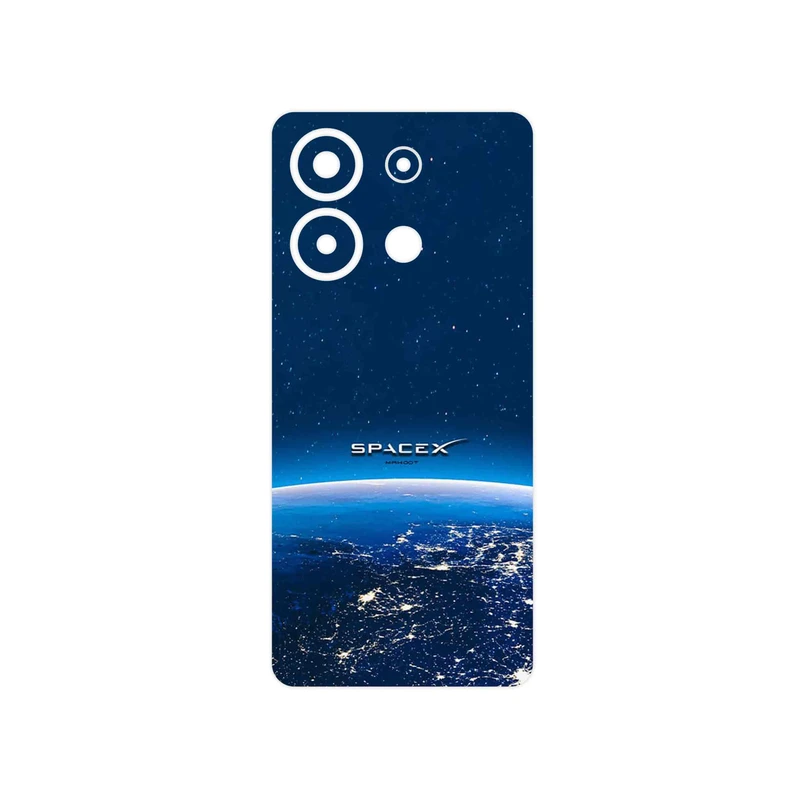 برچسب پوششی ماهوت مدل Space X مناسب برای گوشی موبایل شیائومی Redmi Note 13 4G