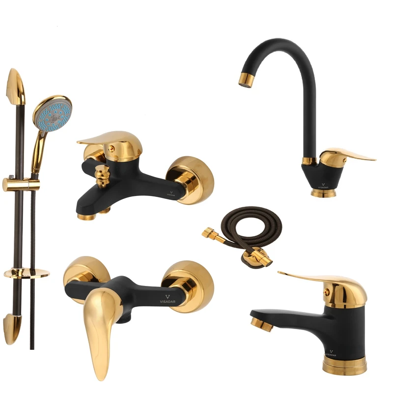 ست شیرآلات ویسادار مدل آرسس پلاس مجموعه 6 عددی