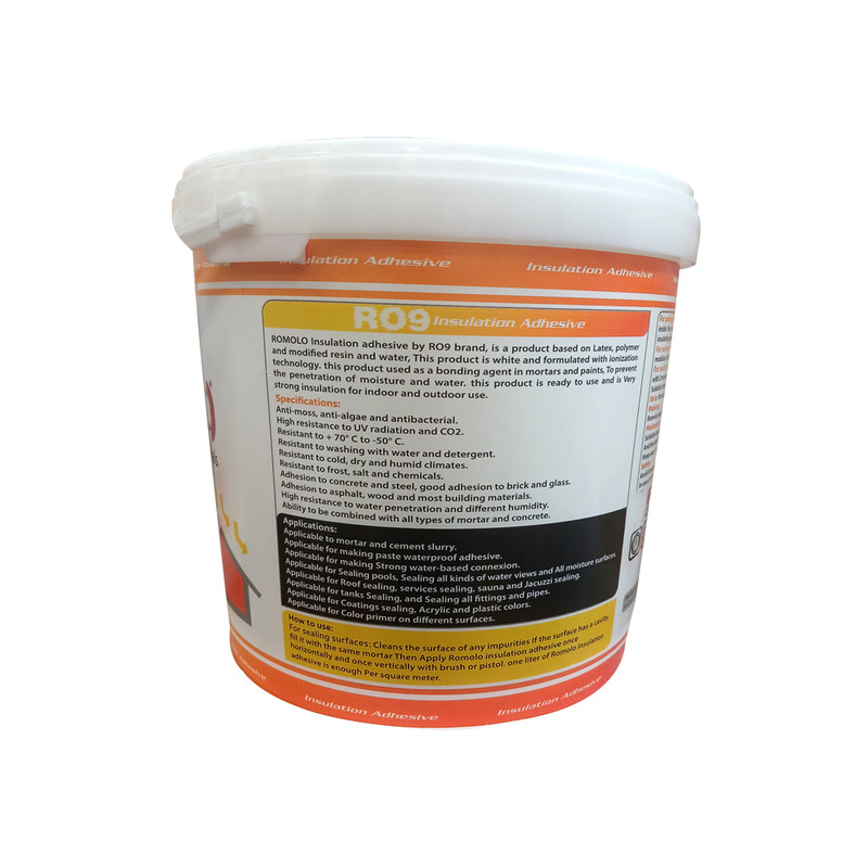 چسب عایق آب بند رومولو مدل RO9 وزن 3.5لیتر