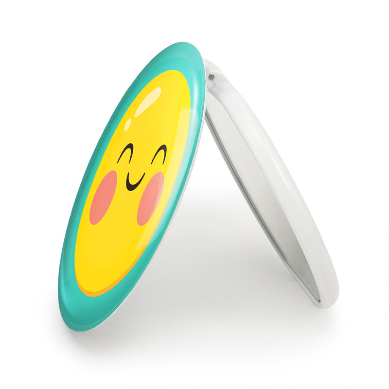 آینه جیبی خندالو طرح ایموجی Emoji مدل تاشو کد 3005