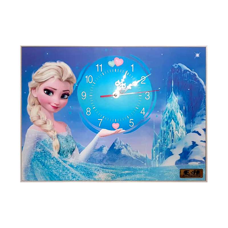 ساعت دیواری کودک مدل frozen