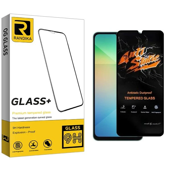 محافظ صفحه نمایش راندیکا مدل RKnewpkg Antistatic مناسب برای گوشی موبایل سامسونگ Galaxy A06