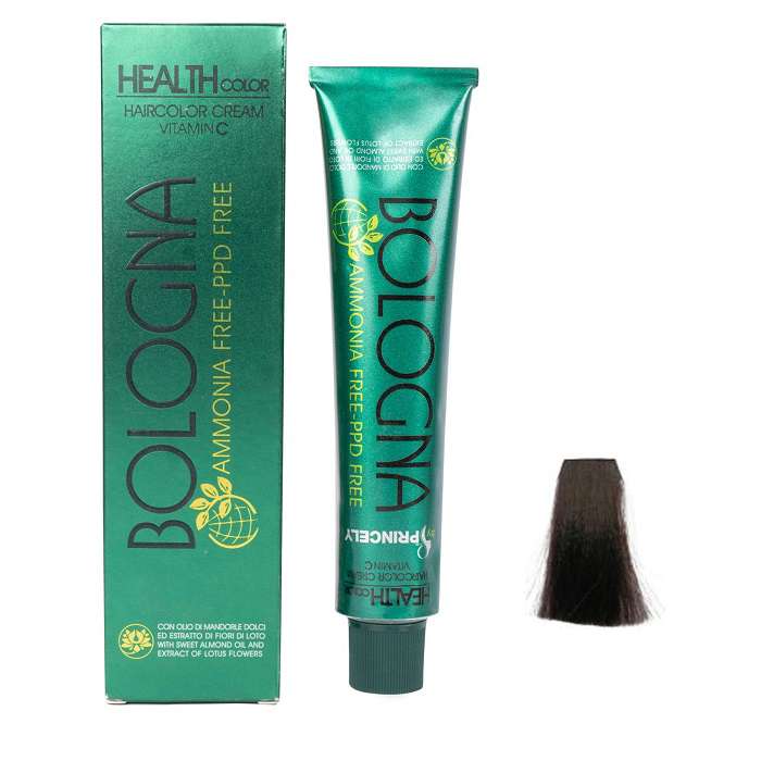 رنگ مو بلونیا شماره 4.20 حجم 100 میلی لیتر رنگ قهوه ای بادمجانی