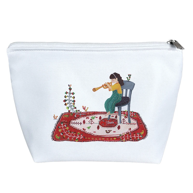 کیف لوازم آرایش دخترانه خندالو مدل نوستالژی کد 10857