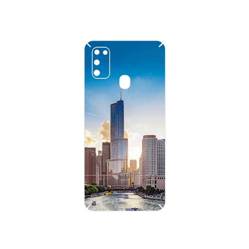 برچسب پوششی ماهوت مدل City of Chicago مناسب برای گوشی موبایل سامسونگ Galaxy M21