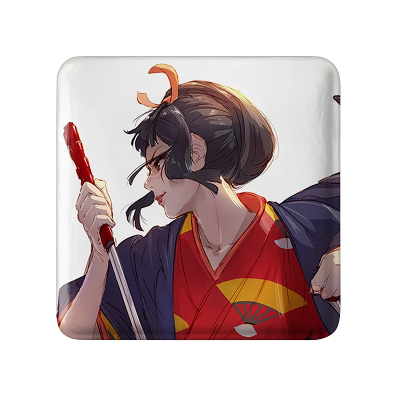 پیکسل خندالو طرح ابوشی انیمه پرنسس مونونوکه مدل مربعی کد 34105