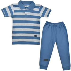 ست پولوشرت و شلوار نوزادی پوشیران کد 727