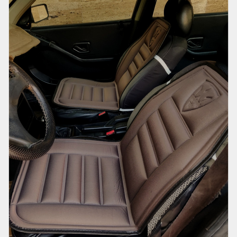 پشتی طبی صندلی خودرو مدل line کد G880 مجموعه 2 عددی