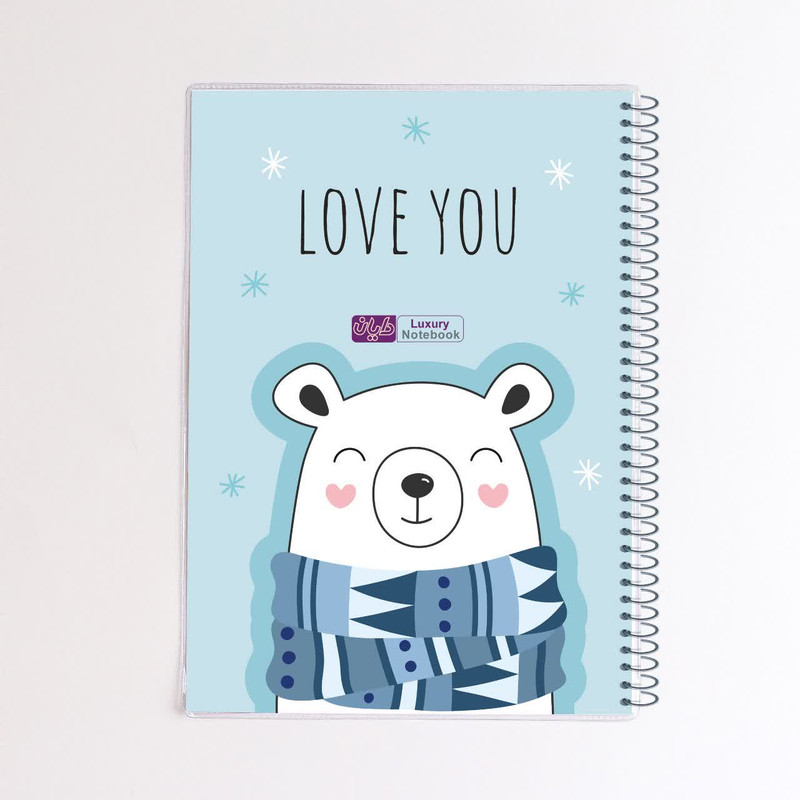 دفتر نقاشی 50 برگ دایان طرح مهربونها کد 53061 بسته 4 عددی