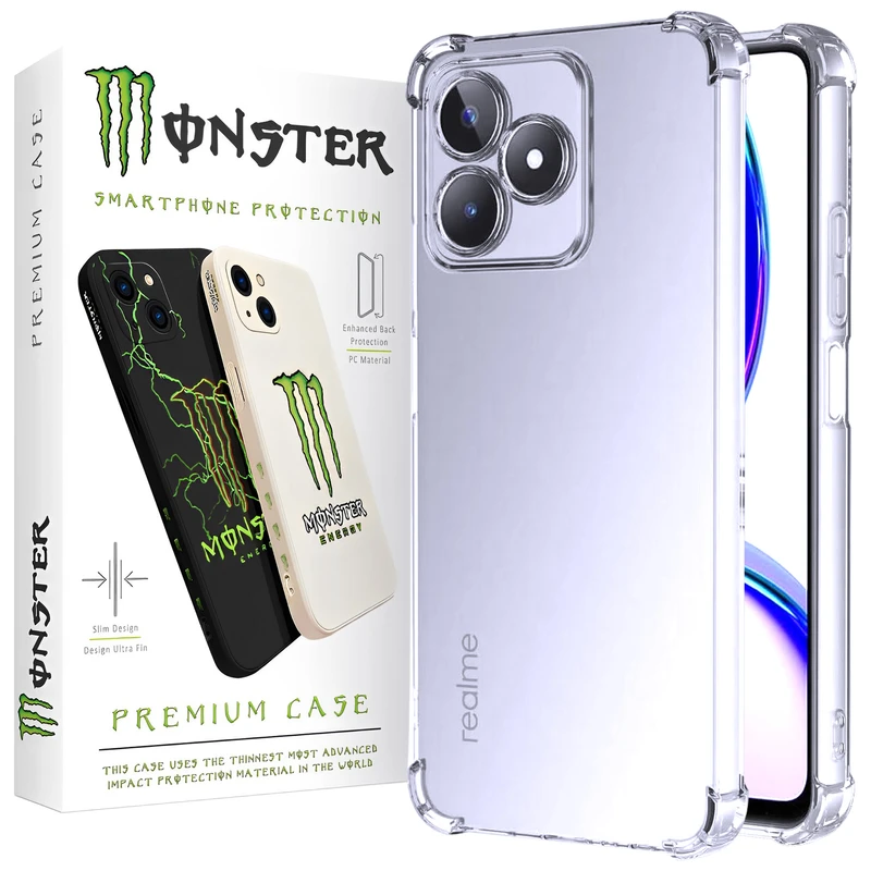 کاور مانستر مدل QSM مناسب برای گوشی موبایل ریلمی Realme C53