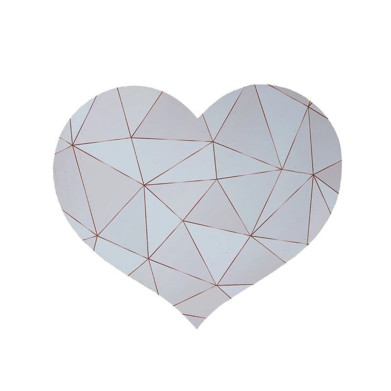 پادری مدل قلب طرح مدرن کد 8594 سایز 90 × 90 سانتی متر