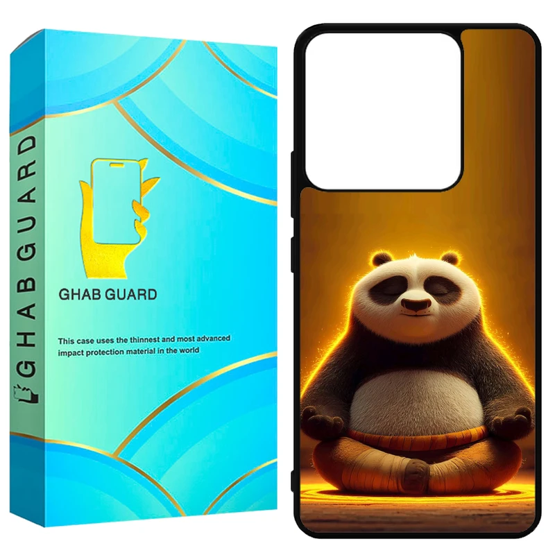 کاور قاب گارد طرح پاندا کنگفوکار مدل GN14 مناسب برای گوشی موبایل شیائومی Redmi Note 14 5G