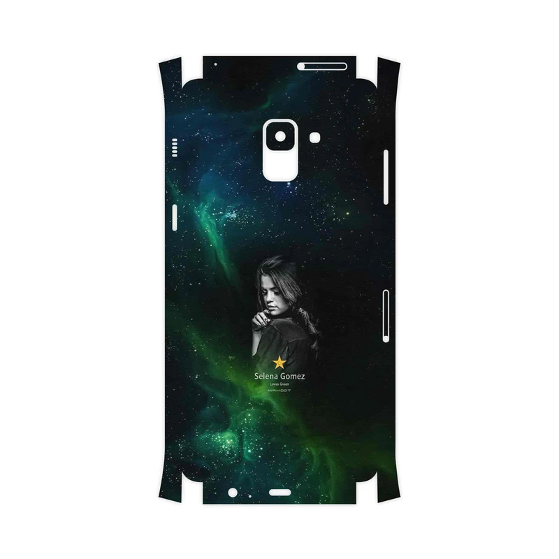 برچسب پوششی ماهوت مدل Selena Gomez-FullSkin مناسب برای گوشی موبایل سامسونگ Galaxy A8 Plus 2018