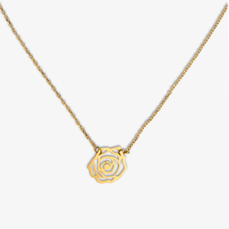 گردنبند طلا 18 عیار زنانه با زنجیر حلقه‌ای (فلامینگو) مایا ماهک مدل MM2173