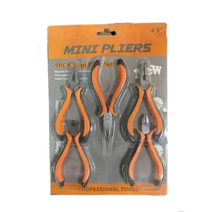 انبرآلات الکترونیکی مدل mini pliers مجموعه ۵ عددی