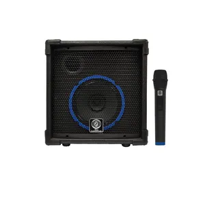 اكو همراه زیکو مدل 8 اينچ بهمراه میکروفن بي سيم UHF پلاستيكي ZICO 18200- PBUR	