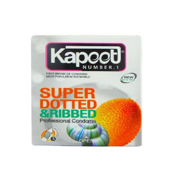 کاندوم کاپوت مدل Dotted Lubricated Classic مجموعه 3 عددی کاندوم کاپوت مدل Dotted Lubricated Classic مجموعه 3 عددی